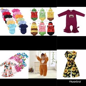 KID ROMPERS & FITS !! we have more
